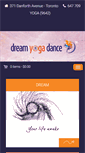 Mobile Screenshot of dreamyogadance.com